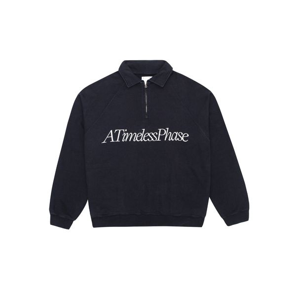 POLO SWEATER - DARK BLUE