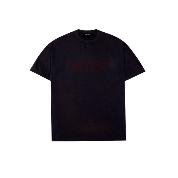 MANIFESTO T-SHIRT - RUSTY BLACK