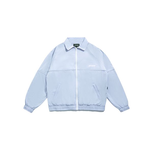 MINIMAL TRACK JACKET - BLUE WAVE