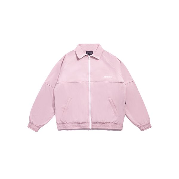 MINIMAL TRACK JACKET - PINK MIRAGE