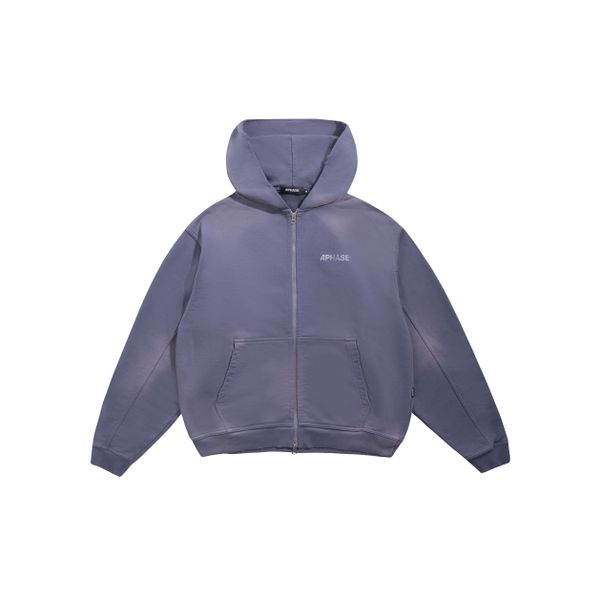 CLASSIC ZIP HOODIE - STORM BLUE