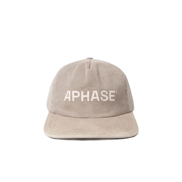 TWILL LOGO CAP - STONED BEIGE