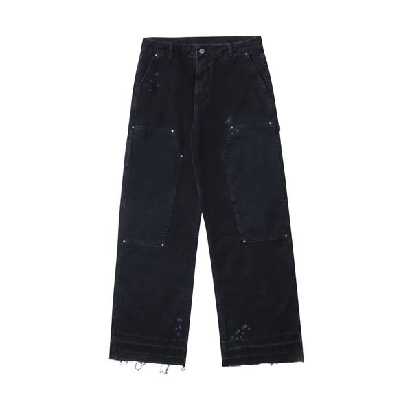CARPENTER PANTS - STONED BLACK