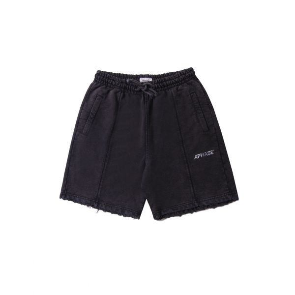 RELAXED SHORTS - STONED BLACK
