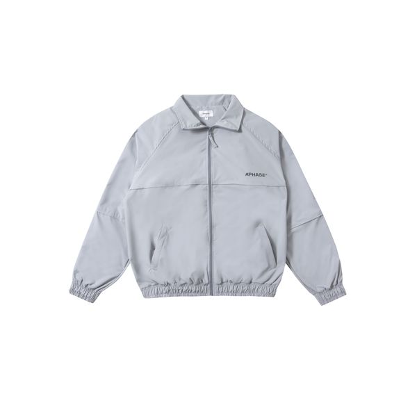  MINIMAL TRACK JACKET - GRAY