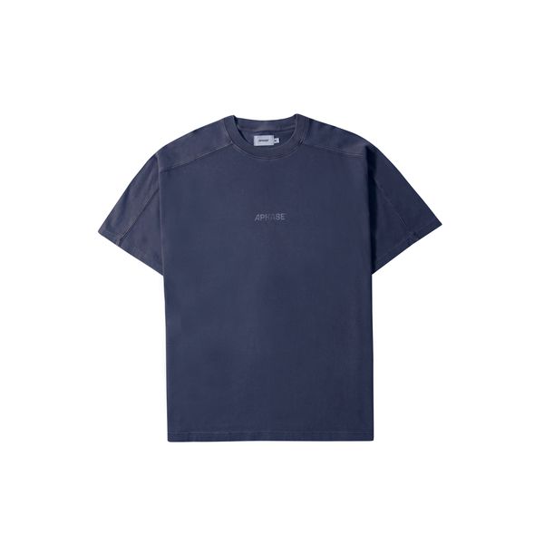 RELAXED T-SHIRT - STONED BLUE 