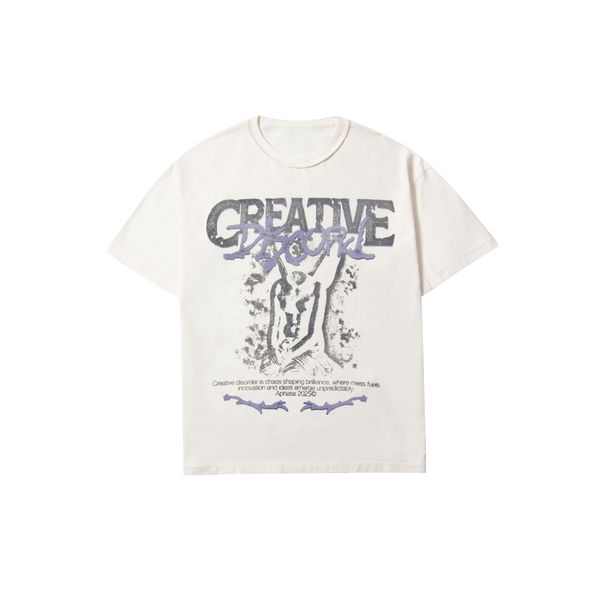 CREATIVE DISCORD T-SHIRT - OFF WHITE