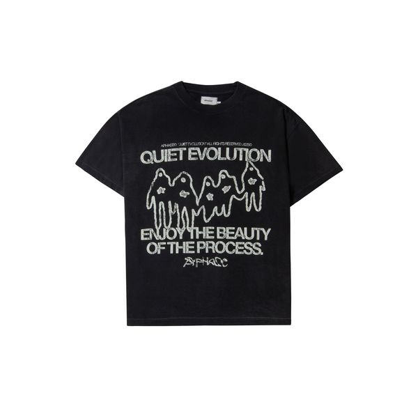 CONNECT T-SHIRT - USED BLACK