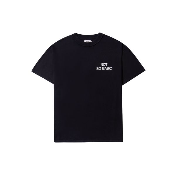 NOT SO BASIC T-SHIRT - USED BLACK
