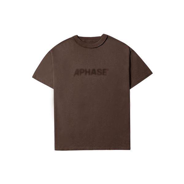 BLUR T-SHIRT - WASHED BROWN