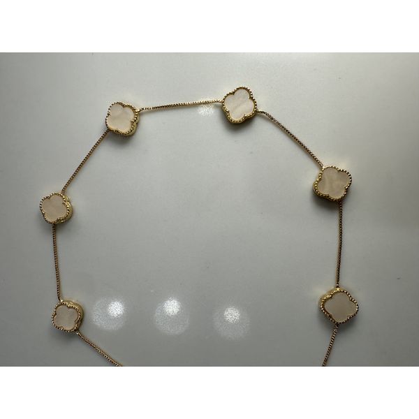 Chocker Trevo Pérola 
