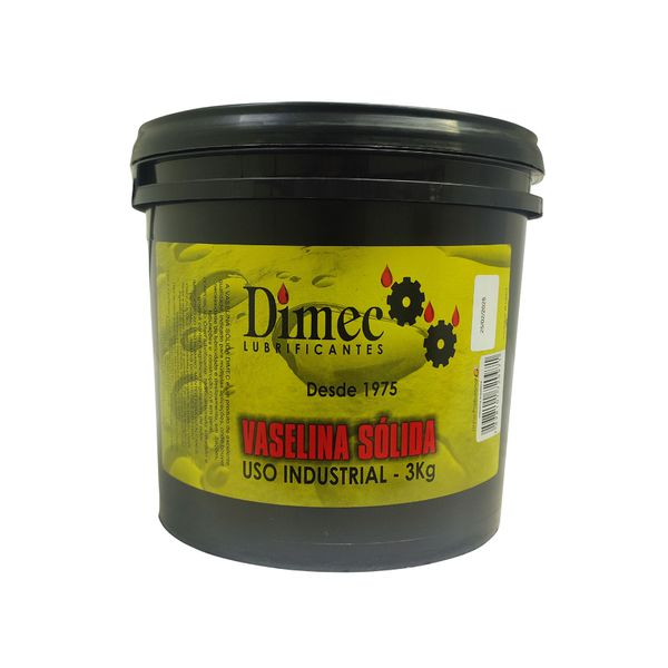 VASELINA SÓLIDA INDUSTRIAL BALDE 03KG - DIMEC
