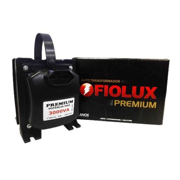 AUTO TRANSFORMADOR PREMIUM 3000 VA BIVOLT - FIOLUX