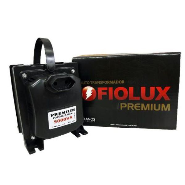 AUTO TRANSFORMADOR PREMIUM 5000T VA BIVOLT - FIOLUX 