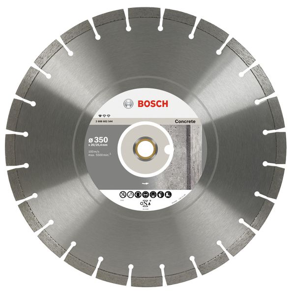 DISCO DIAMANTADO 350MM. BOSCH CONCRETO STD