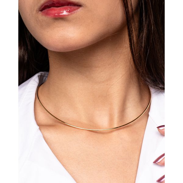 choker Aro dourada