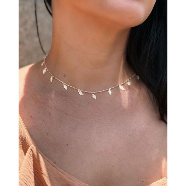 Choker Folhas