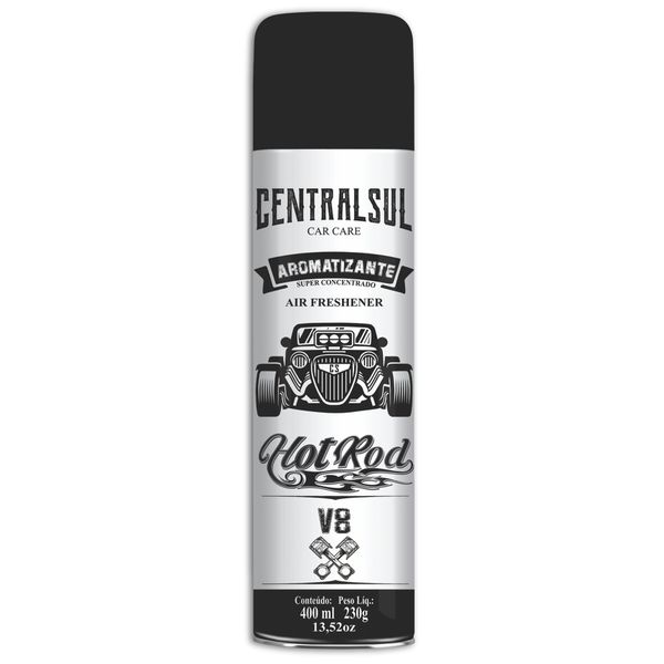 AROMATIZADOR HOT ROD V8 AEROSSOL 400ML
