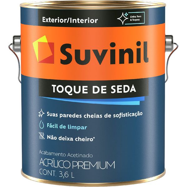  TINTA ACRÍLICA PREMIUM TOQUE DE SEDA BRANCO NEVE 3,6L