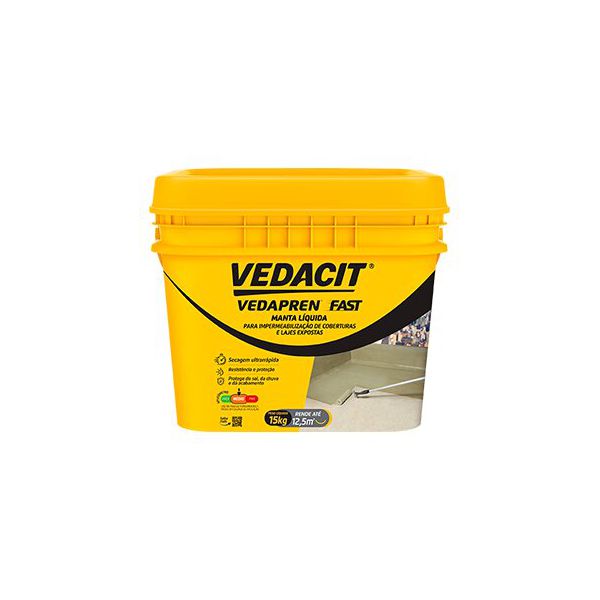 VEDACIT VEDAPREN FAST BRANCO 15KG