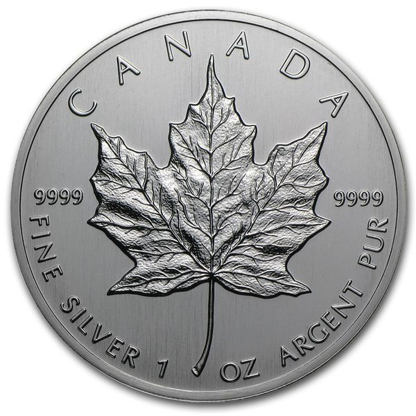 Silver Maple Leaf 1 oz 9999 - Ano Diverso
