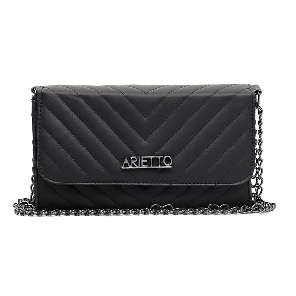 Bolsa Feminina Clutch Stela Preta 