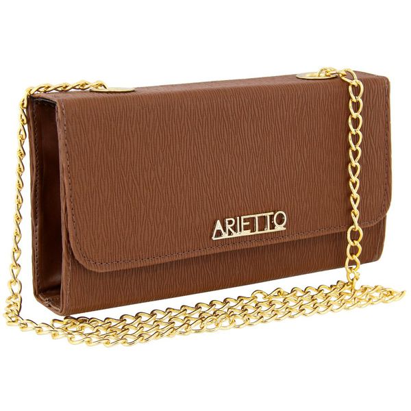 Bolsa Pequena Stela Caramelo Lisa