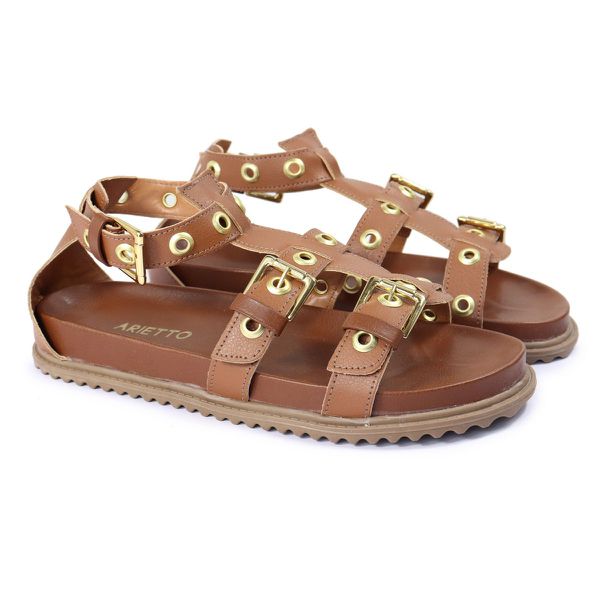 Sandalia Papete Sola Baixa Lila Caramelo