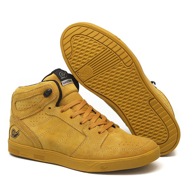 T NIS SKATE EMBARCADERO II AMARELO LANDFEET ARMATA BOTAS