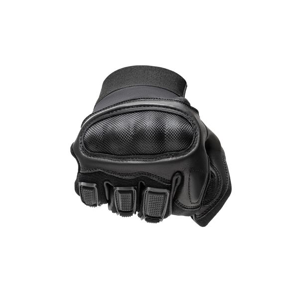 Luva Em Couro Motoqueiro URBAN BLACK 650