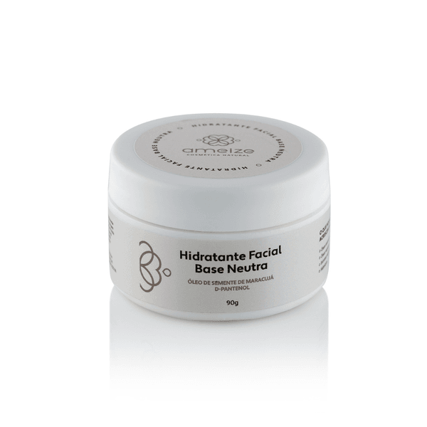 Creme Hidratante Facial Base Neutra 90g Sem Perfume Personalizável