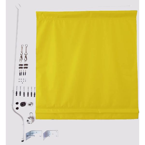 Kit Para Toldo Retratil + Lona De 3,00 X 2,50