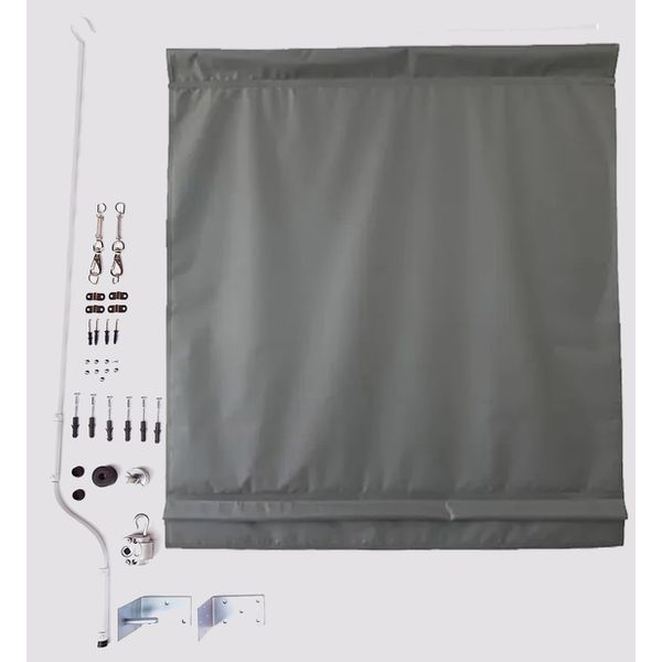 Kit Para Toldo Retratil + Lona De 2,50 X 2,50