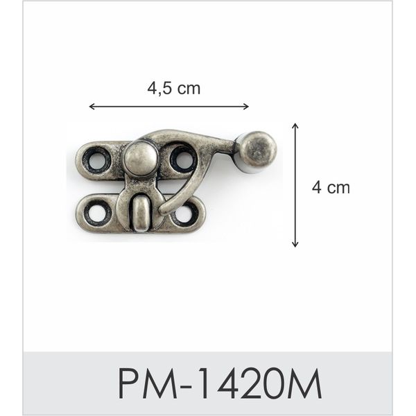 4 unidades Fecho Médio