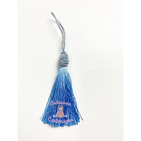 TASSEL AZUL COM TULIPA - 