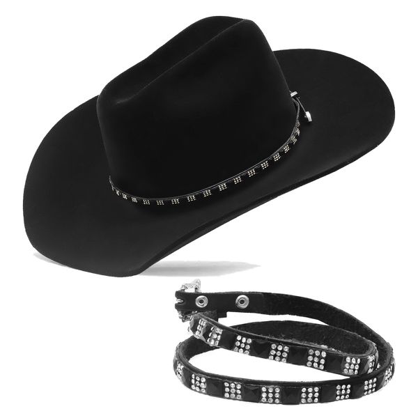 Chapéu Feminino Country Bandinha De Pedraria