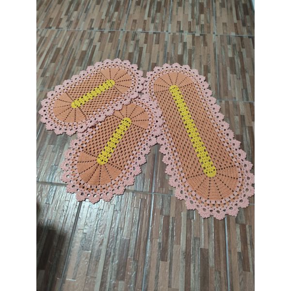 Jogo de tapete Orange