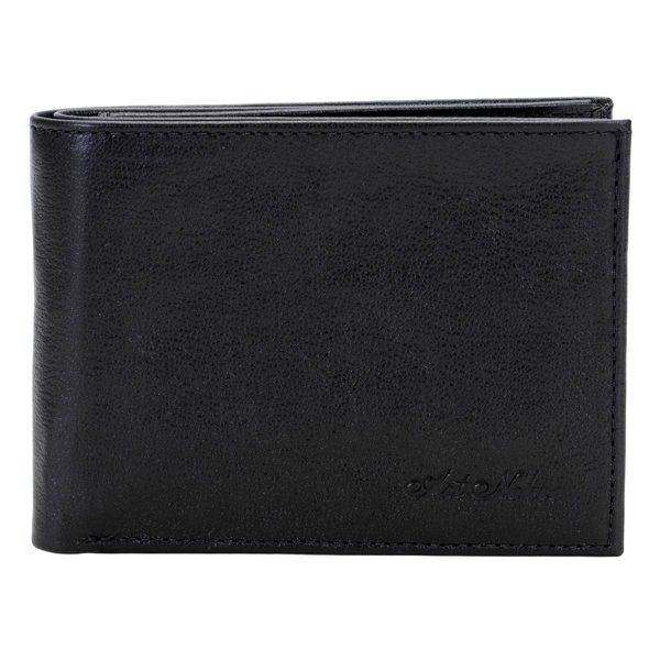 Carteira Masculina 100% Couro Preta – Art Nobre Ref. 06