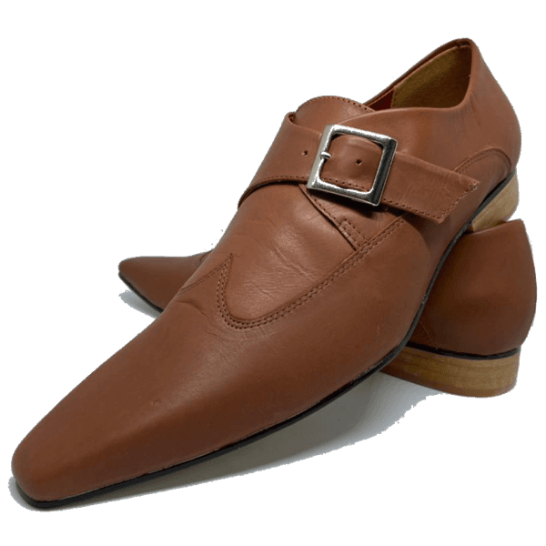 Sapato Masculino Italiano Em Couro Marrom Chivalry Ref: 1036 - Outlet