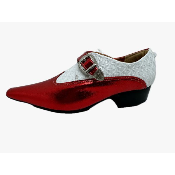 Sapato Masculino Salto Alto Sapato Social Rafarillo Couro