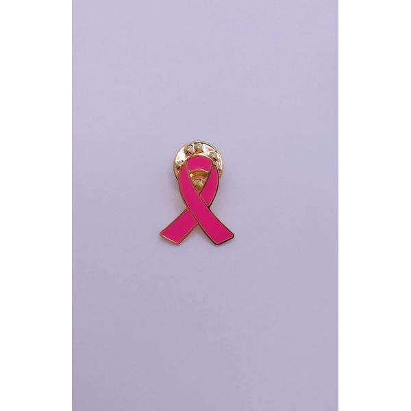 Broche Laço Resina Banhado a Oro