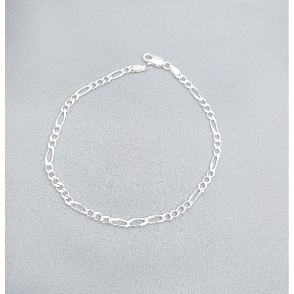 Pulseira Masculina 3x1 Prata 925 21cm 