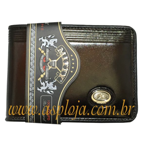 CA-730 - Carteira Masculina Mitty Couro Legitimo Rustica Toscani