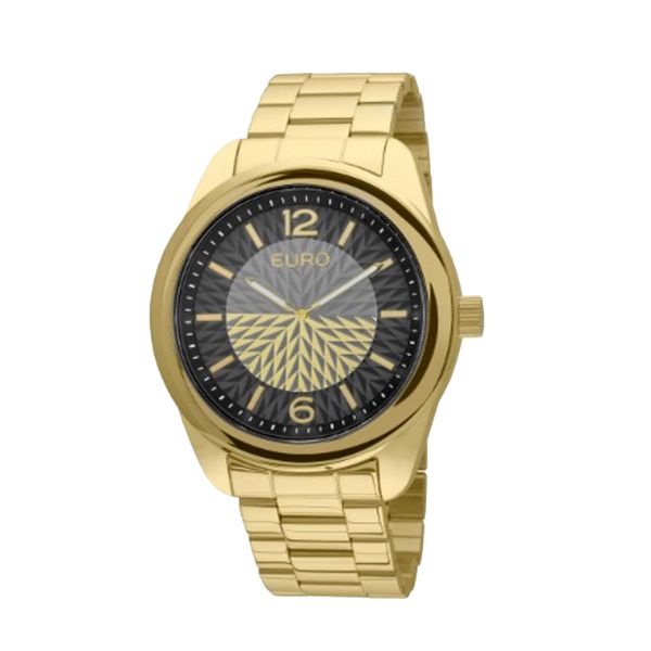 Relógio Euro Feminino Linha Fan Dourado - EU2034AL/4P - ASP-RLG-2789