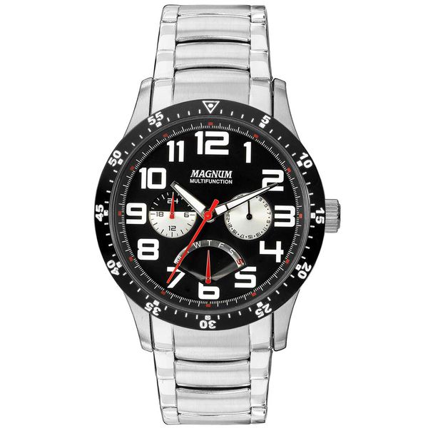 Relógio Magnum Masculino Multifunção MA32372S - RelojoariaJJ
