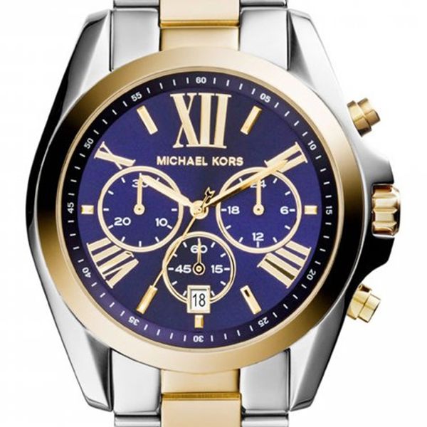 RLG-4028-Relógio Michael Kors Bradshaw Cronógrafo Azul MK5976/5AN 