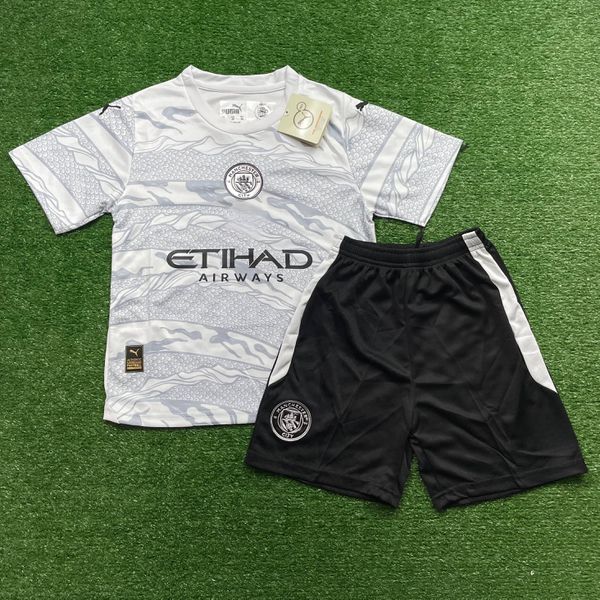 Conjunto Infantil Manchester City Edição Especial Ano do Dragão 24/25
