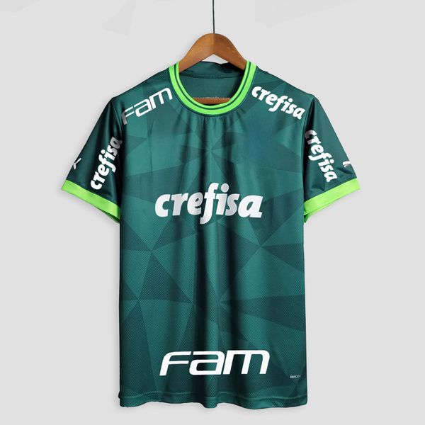 CAMISA PALMEIRAS HOME (1) 23/24 COM PATROCÍNIOS - TORCEDOR MASCULINA 