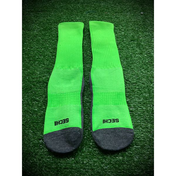 Meia Antiderrapante Esportiva SECHI - Unissex - Verde
