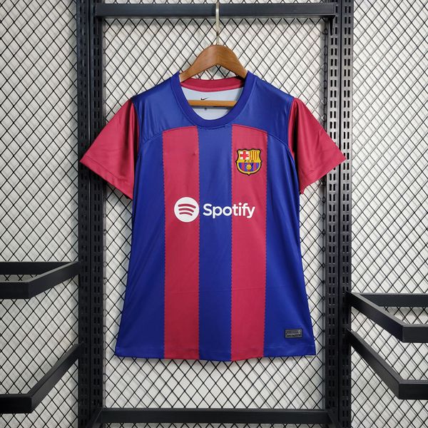 Camisa Feminina 23-24 Barcelona Home